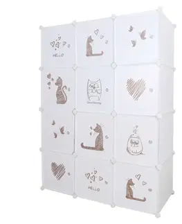 Detská modulárna skriňa KITARO Tempo Kondela