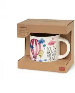 Legami Hrnček Cup-Puccino Follow Your Dreams HOME SWEET HOME - Legami