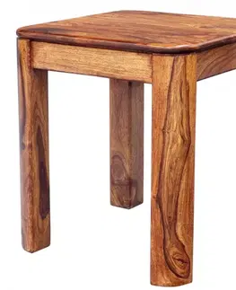 Odkladací stolík Tina 40x45x40 z indického masívu palisander