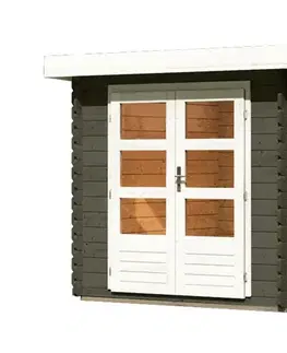 Drevený záhradný domček BASTRUP 2 Lanitplast