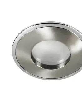 Stropné svietidlo Sh-08 Nm/Ch Mr16 Matný nikel/chróm Herm. IP65