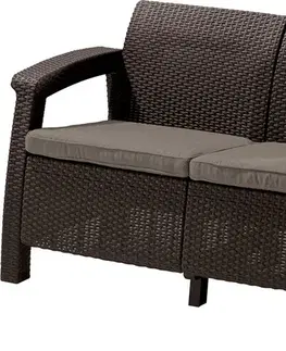 Záhradná pohovka CORFU LOVE SEAT Allibert