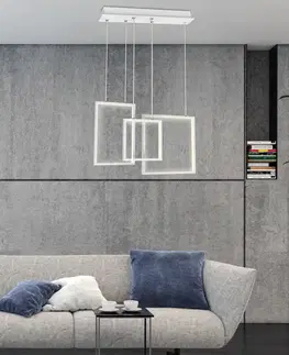 Apeti keos LED biela 4000K závesná stropná lampa