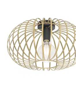 Inteligentné stropné svietidlo zlaté 39 cm vrátane Wifi G95 - Johanna