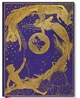 Zápisník Paperblanks Violet Fairy Ultra Linajkový - Paperblanks