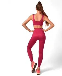 Boco Wear Burgund Plain Push Up ružová - XS/S