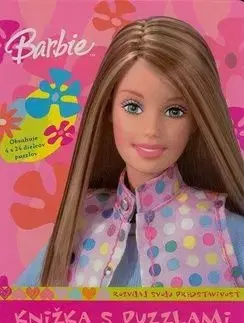 Barbie Knižka s puzzlami - Mattel