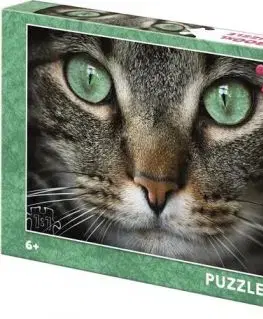 Puzzle Zelenooká mačka 300 XL Dino