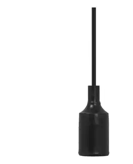 Osram - Napájací kábel PENDULUM BELL 1xE27/15W/230V čierna 4099854419355
