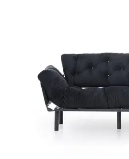 Trojmiestna rozkladacia pohovka Nitta Triple - Black
