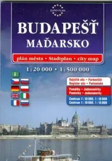 Budapešť + Maďarsko 1:20 000/1:500 000 Automapa