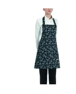 EGOCHEF Kuchárska zástera ku krku EGOchef DÁMSKA s vreckom - rôzne vzory Japonské vzory