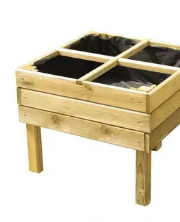 Drevený box na zeleninu M 64x64x50 cm