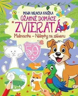 Moja hracia knižka - Úžasné domáce zvieratá
