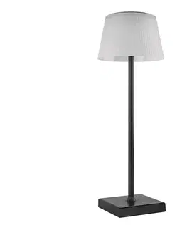  Z7630B - LED Stmievateľná nabíjacia lampa KATIE LED/4W/10V 1800mAh IP44 čierna Z7630B