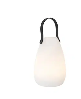 Moderná stolná lampa RGBW nabíjateľná IP54 - Pion