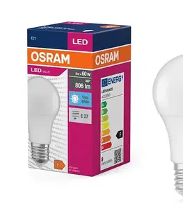 LED Žiarovka VALUE A60 E27/8W/230V 4000K - Osram 4099854109799