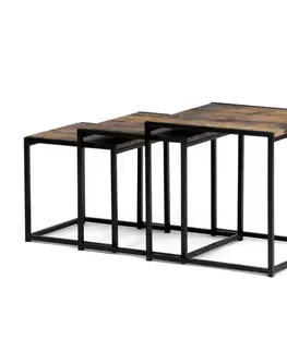 Set 3 ks odkladacích stolíkov AF-3003 Autronic