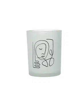 Dekoria Svietnik Face III 13cm, ⌀10 x 13 cm
