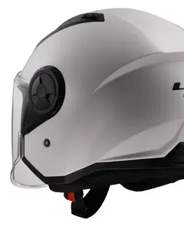 LS2 OF616 Airflow II Solid Gloss White XXL (63-64)