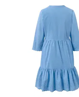 Tkané šaty s výšivkou