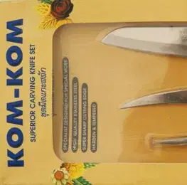 KOM-KOM Kom Kom 3 kusový Carving set