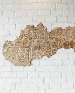 Mapa Slovenskej ľudovej výšivky (22 x 45 cm) - Interess