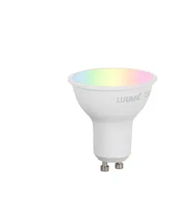 Inteligentné moderné nástenné svietidlo čierne IP44 vrátane 2 Wifi GU10 - Baleno