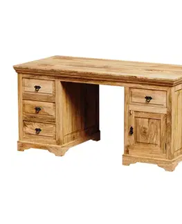 Písací stôl Guru 160x80x76 indický masív mango