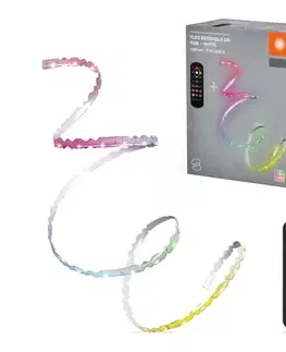 Ledvance - LED RGB stmievateľný pás FLEX 5m LED/10W/230V + diaľkový ovládač 4058075848863