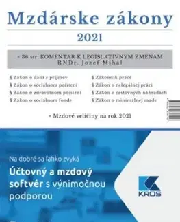 Mzdárske zákony 2021