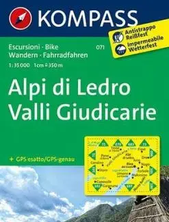 Alpi di Ledro - Valli Giudicarie 071 - 1:35 000
