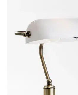 BRILAGI - Náhradné tienidlo k stolnej lampe BANK OFFICE biela L352-NS/BI