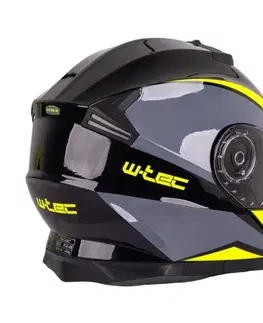 W-TEC Banelmeda čierna-fluo žltá - M (57-58)