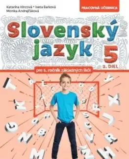 Slovenský jazyk pre 5.ročník, 2.diel - Pracovná učebnica