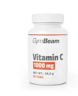 GymBeam Vitamín C 1000 mg 30 tab. bez príchute