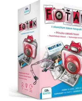 Albi Science: Fotoaparát s termotlačou, ružový