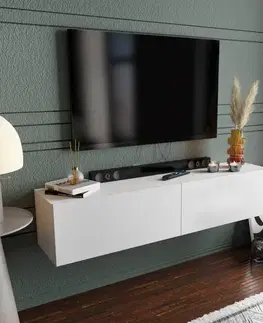 TV stolík Poling - White