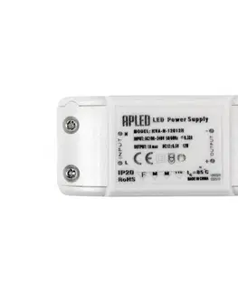 APLED - LED Elektronický transformátor DRIVER 12W/12V/1A 777-0001