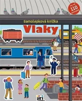 Samolepková knižka - Vlaky