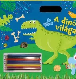 Használd a színes ceruzát - A dinók világa