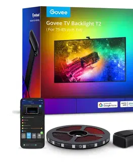 Govee - DreamView T2 DUAL TV 75-85" SMART LED podsvietenie RGBIC Wi‑Fi H605C312