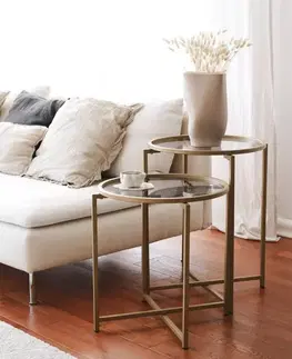 Konferenčný stolík S407K - Gold