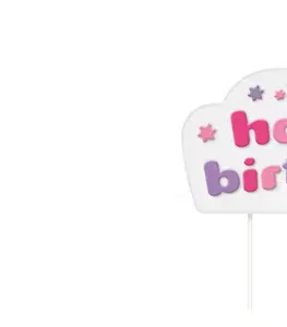 Tescoma tortová sviečka DELÍCIA KIDS, Happy birthday - farebný mix 