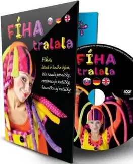Fíha tralala - A kamaráti (rozšírená verzia o anglický a nemecký jazyk) DVD