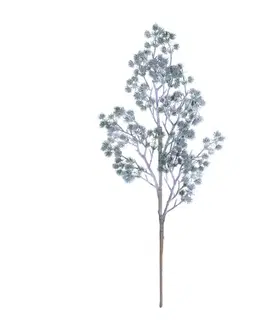 Dekoria Vetvička Snowy Twig  20x2x62cm dark green, 20 x 2 x 62 cm