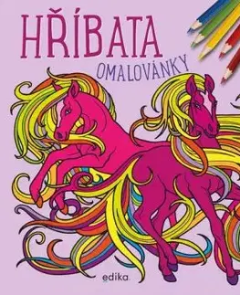 Hříbata - omalovánky