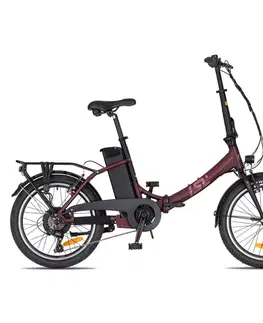 inSPORTline ISL Felior 468 Wh 20" - model 2026 Velour Red - 17" (156-183 cm)