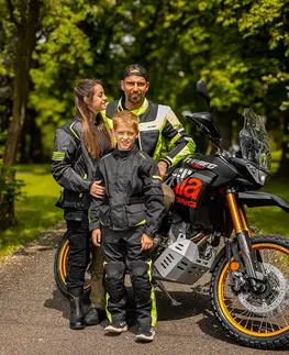 W-TEC Pinapoco kalhoty čierna-fluo - S/M