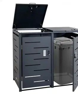 Dvojitý prístrešok na smetiaku E83